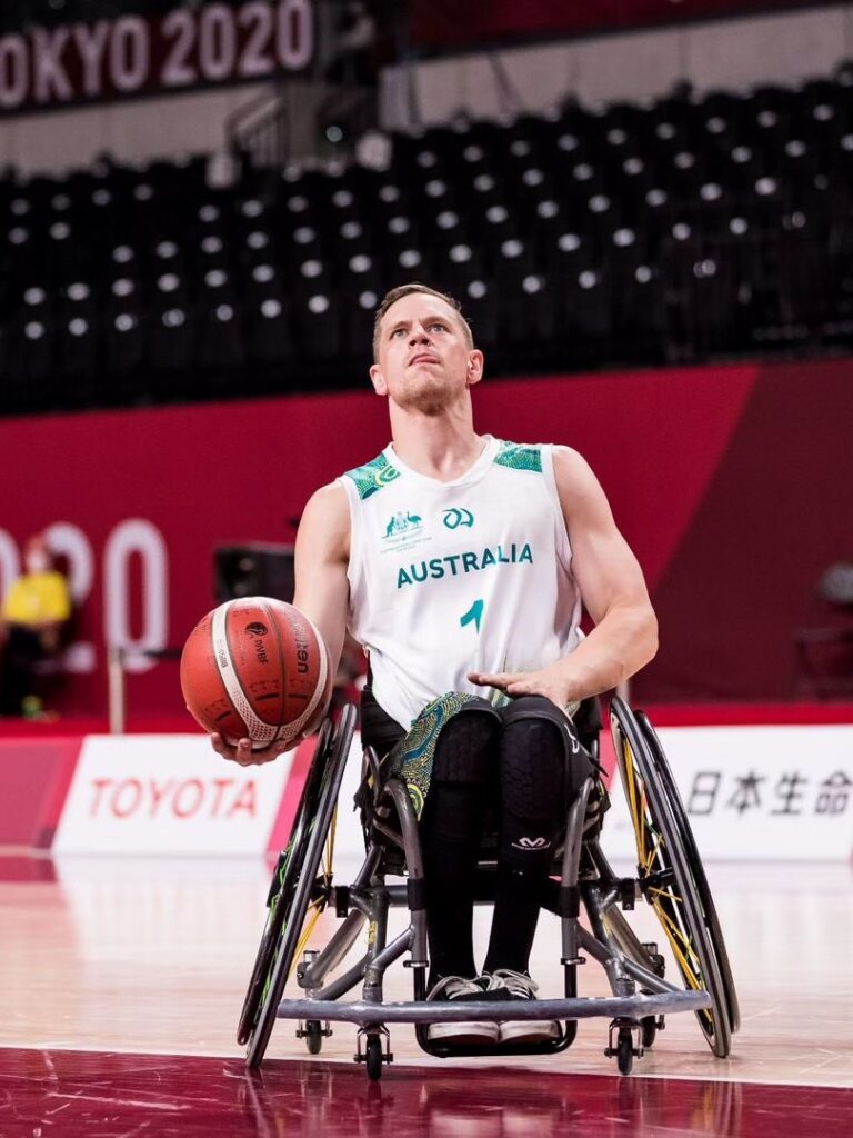 Sam White paralympian